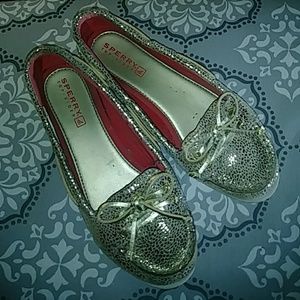 SPERRY TOP-SIDER GOLD GIRL SIZE 2.5